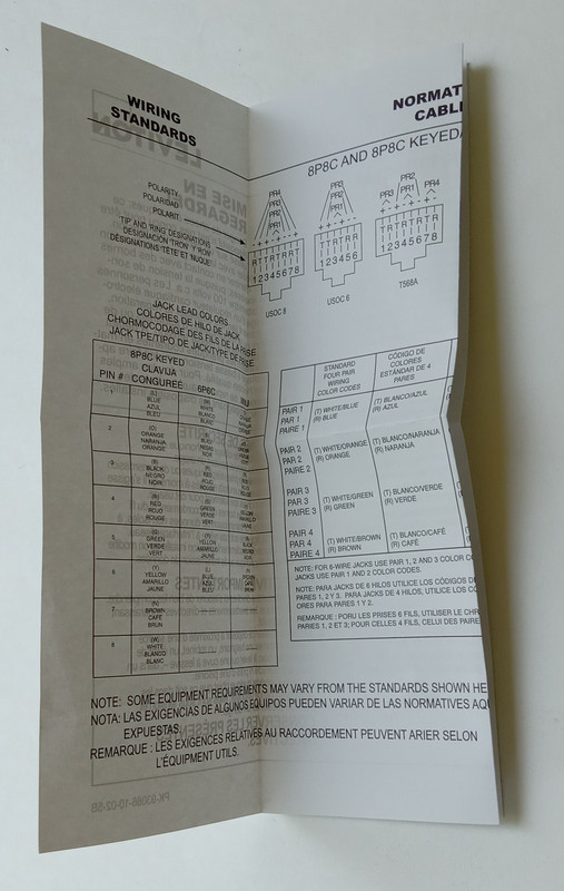 Wall Jack  mount  kit adapter wall telephones