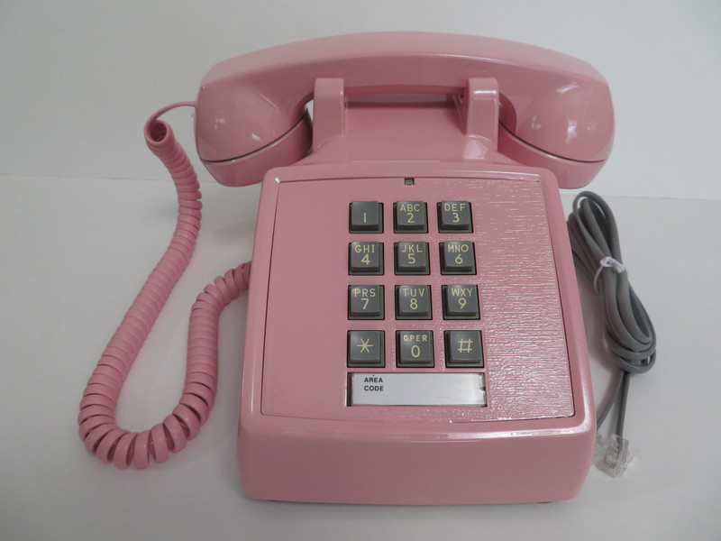 Pink 2500  Western Electric phone