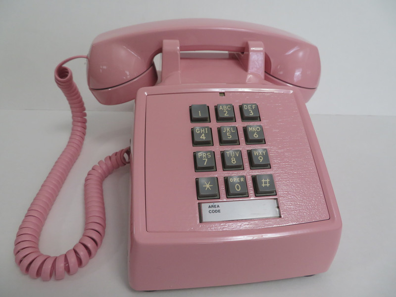 Pink 2500  Western Electric phone