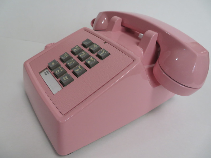 Pink 2500  Western Electric phone