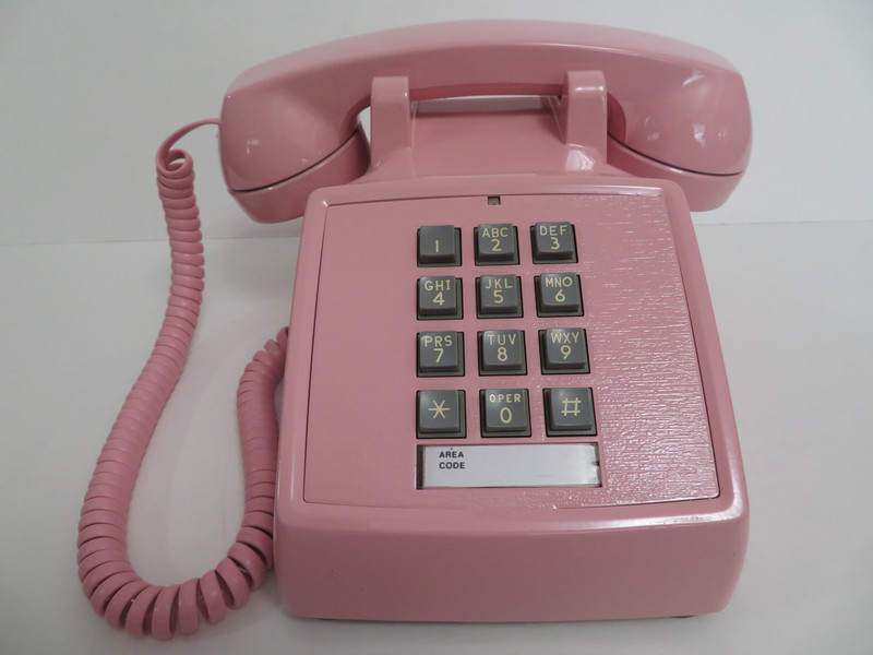 Pink 2500  Western Electric phone
