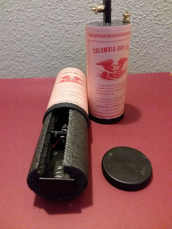 Columbia #6 Drycell Post 1896 Reproduction  