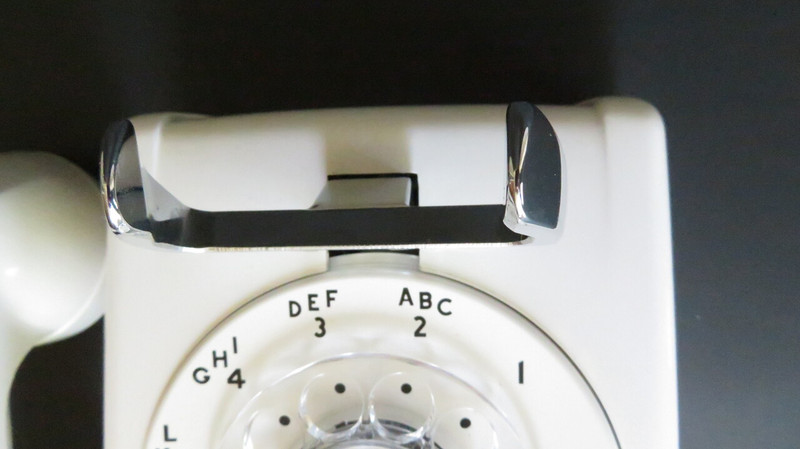 Western Electric 554  White wall telephone