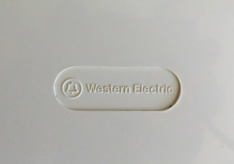 Western Electric 554  White wall telephone