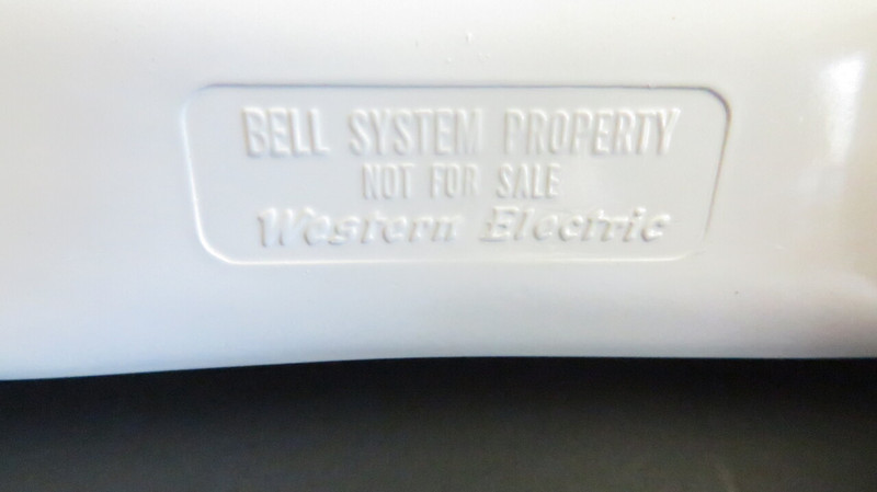 Western Electric 554  White wall telephone