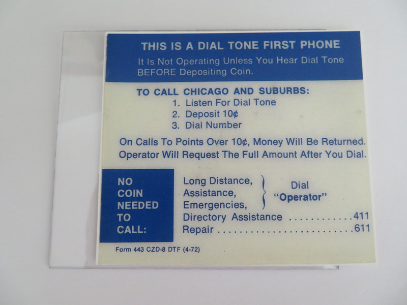 Middle direction card Chicago area 