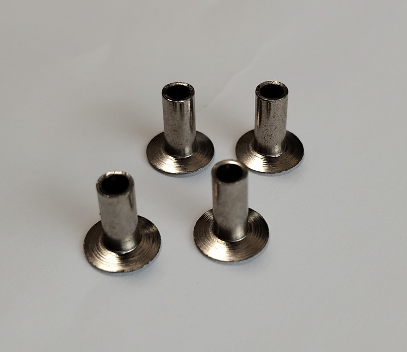 500 telephone rubber feet and rivets NOS