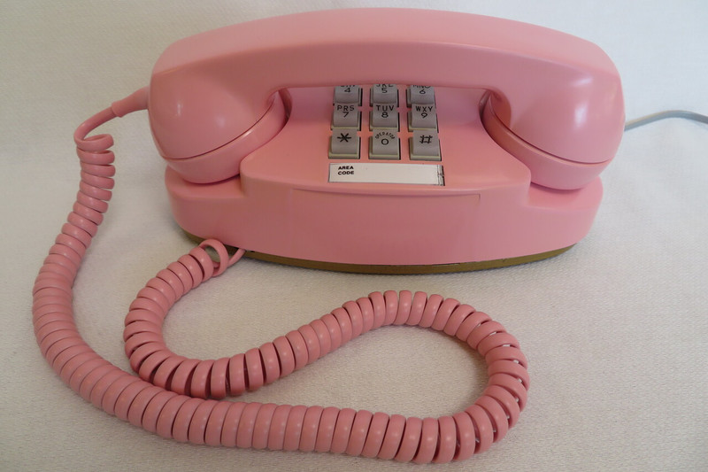 Pink Princess touctone phone 
