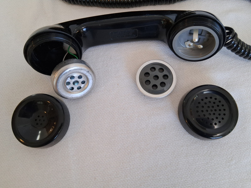 Black Princess rotary dial Phone, original finish. 