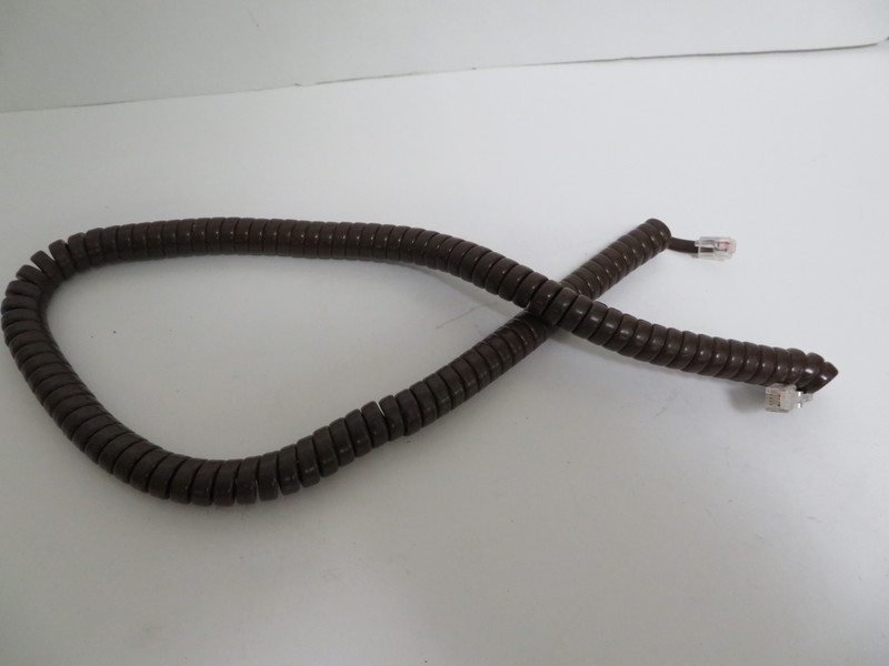 Customized Modular 4P4CRJ11 Spiral Telephone Headset Cable - View #6