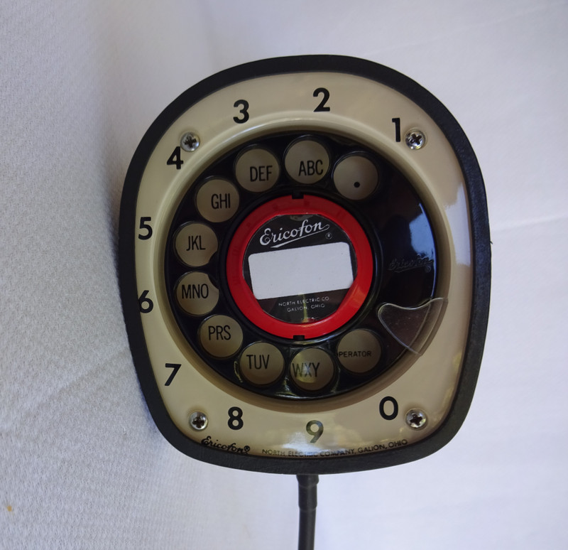  Harvest Gold Ericofon rotary dial Fully working