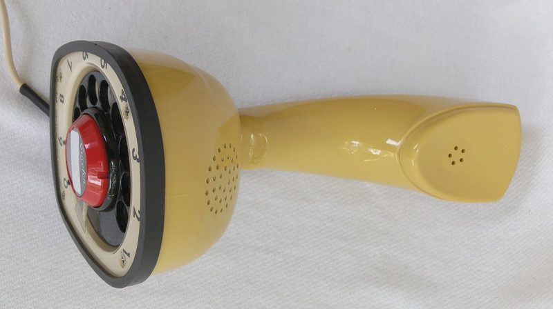  Harvest Gold Ericofon rotary dial Fully working