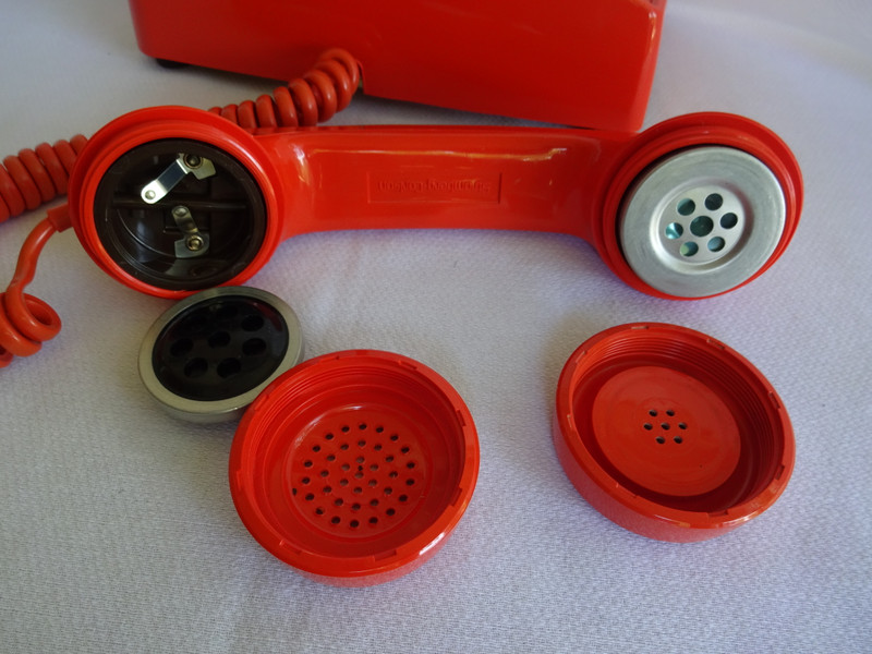 Orange 2500  Stromberg Carlson touch tone telephone