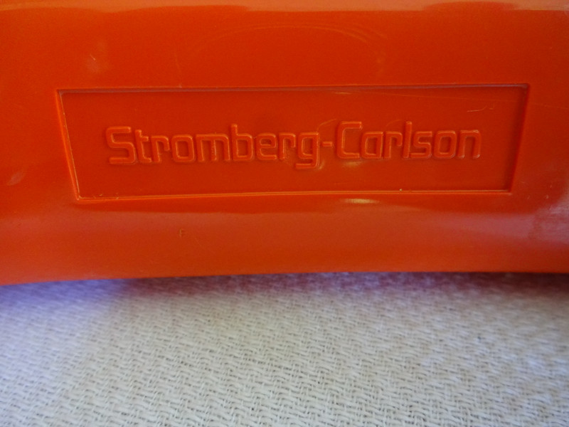 Orange 2500  Stromberg Carlson touch tone telephone