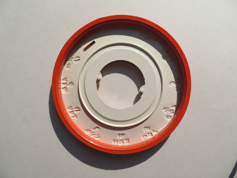 Orange dial Bezel  Stromber Carlson 500 /554 