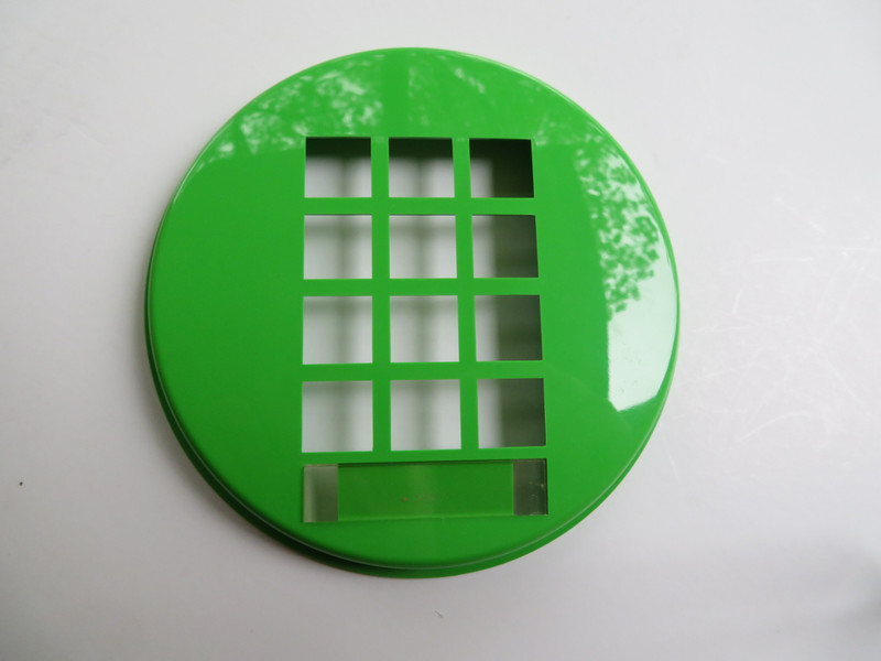 3554 Faceplate Lime Green 