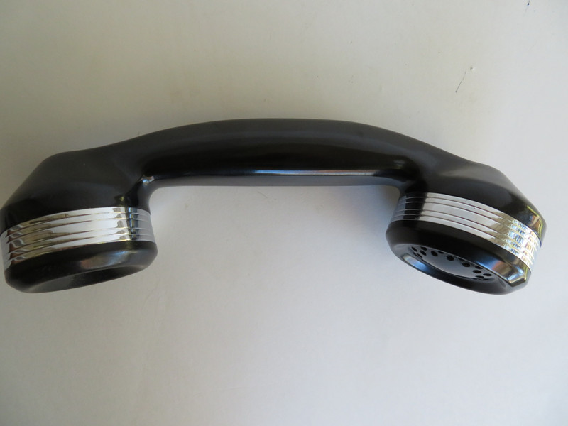 NOS Type 41 handset with Chrome bands 
