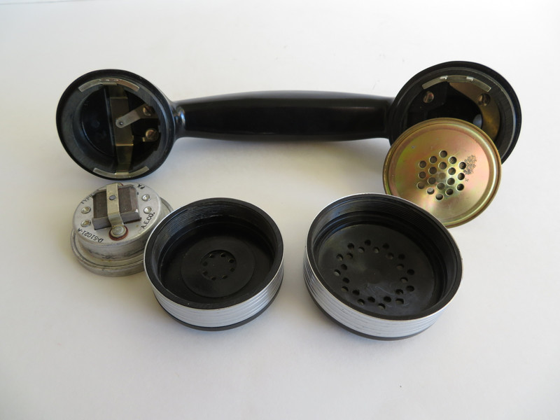 NOS Type 41 handset with Chrome bands 