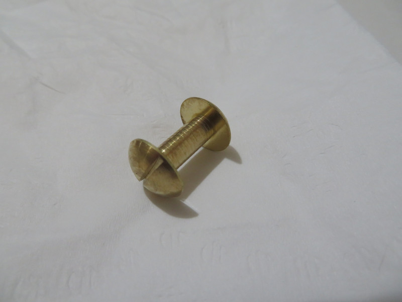 Western Electric Candlestick transmitter  perch bolt  reproduction 