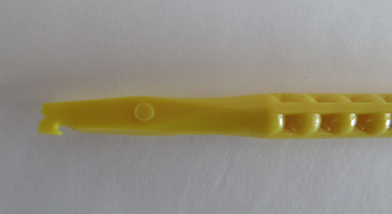 Plastic dial  finger wheel removal tool  spudger