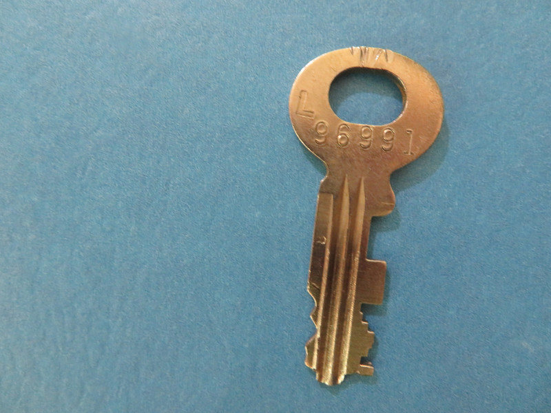 1922 Pat  10L key payphone Gray / Automatic Electric