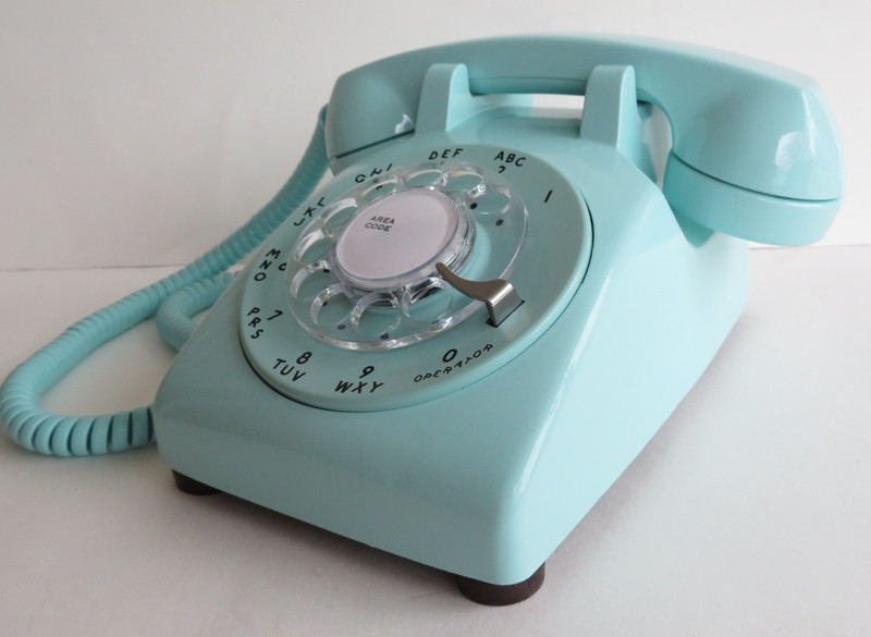 Western Electric Turquoise  500 telephone