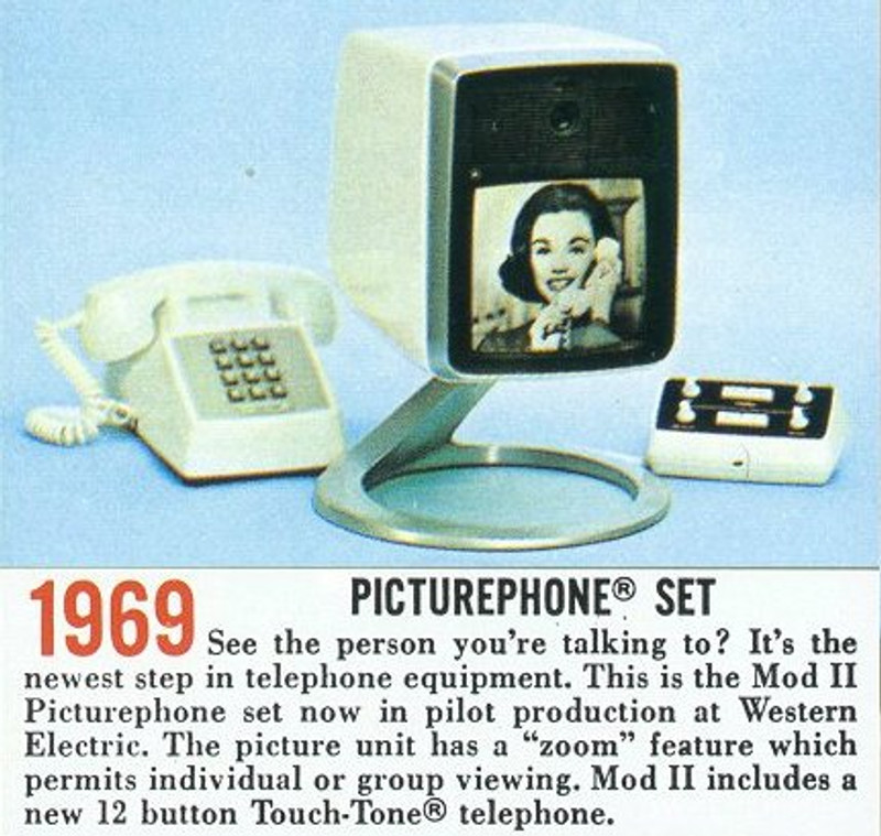 Western Electric Picture phone MOD II Bell Systems