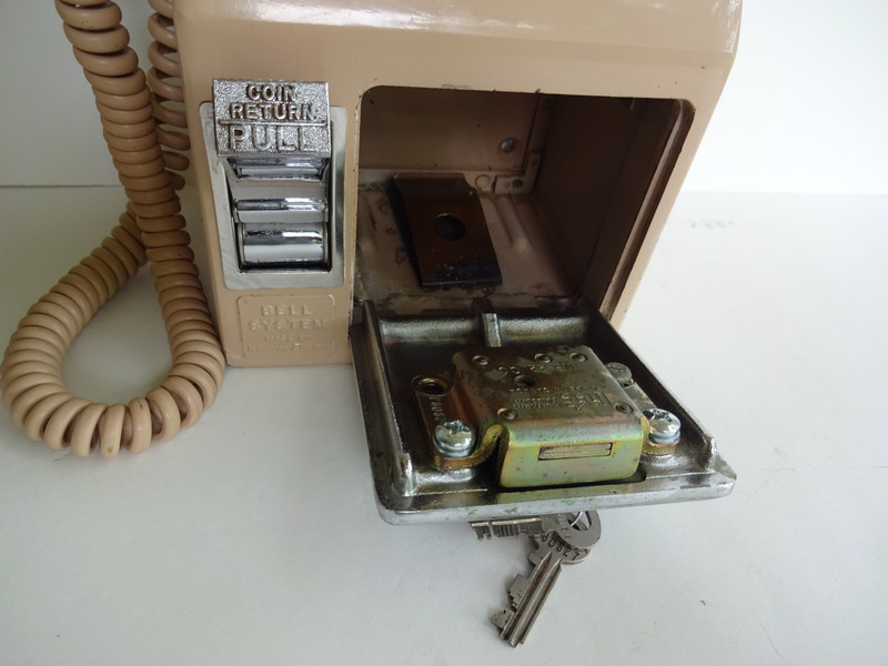 233G Payphone Rose Beige 3 slot