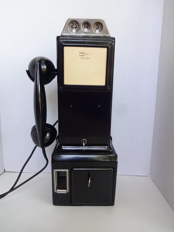 Western Electric 182C  Cast Steel Payphone 