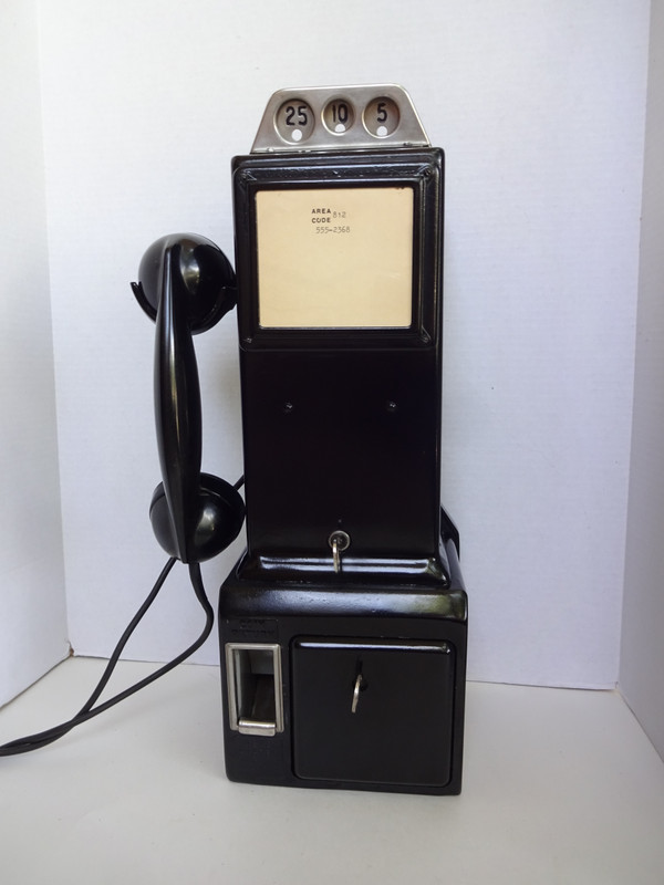 Western Electric 182C  Cast Steel Payphone 