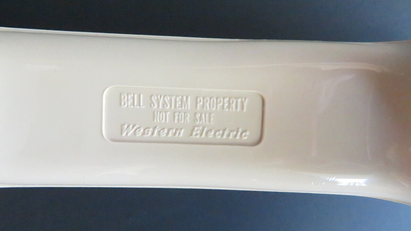 Ivory 2554 telephone Western Electric wall telephone 