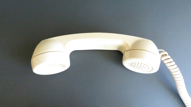 Ivory 2554 telephone Western Electric wall telephone 