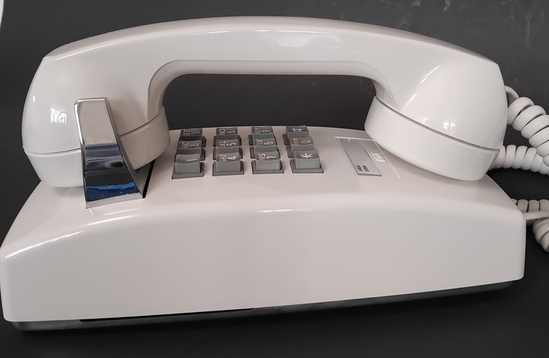 White 2554 telephone Western Electric wall telephone 