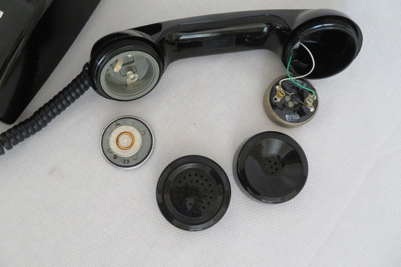 Black 2554 telephone Western Electric wall telephone NOS