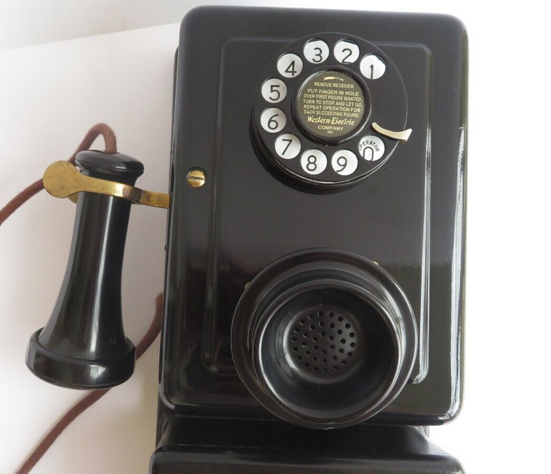   Western Electric wall telephone 653A  Apartment phone