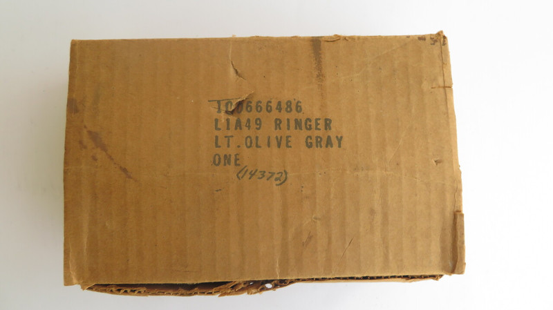 Outdoor Ringer  WESTERN ELECTRIC BELL SYSTEM TELEPHONE   L1A49 LT OLIVE GRAY NOS