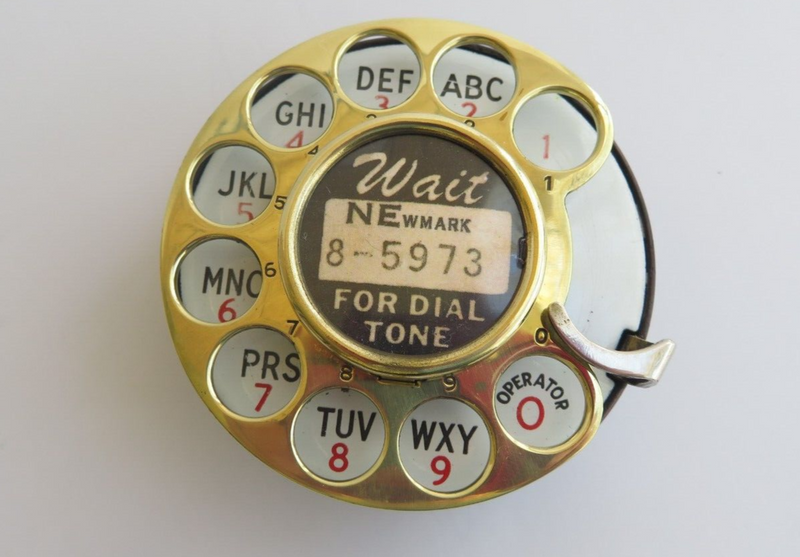 Western Electric #4 dial with Sani wheel 