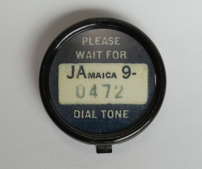   Western Electric #2HB telephone dial 