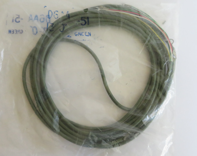   Princess 6 conductor line cord Olive Green   D6AA