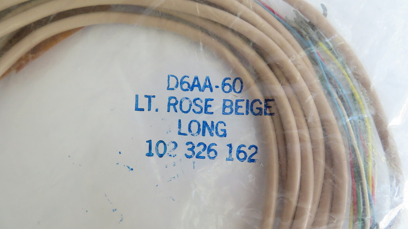      Princess 6 conductor line cord Rose beige    13 ft. D6AA
