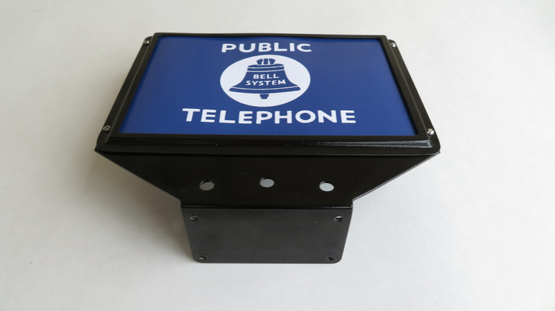   Top Flag Sign Bell Systems Black