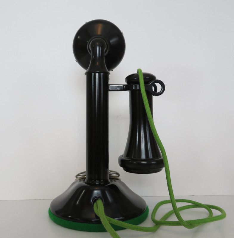 Automatic Electric Candlestick telephone Mercedes dial Working