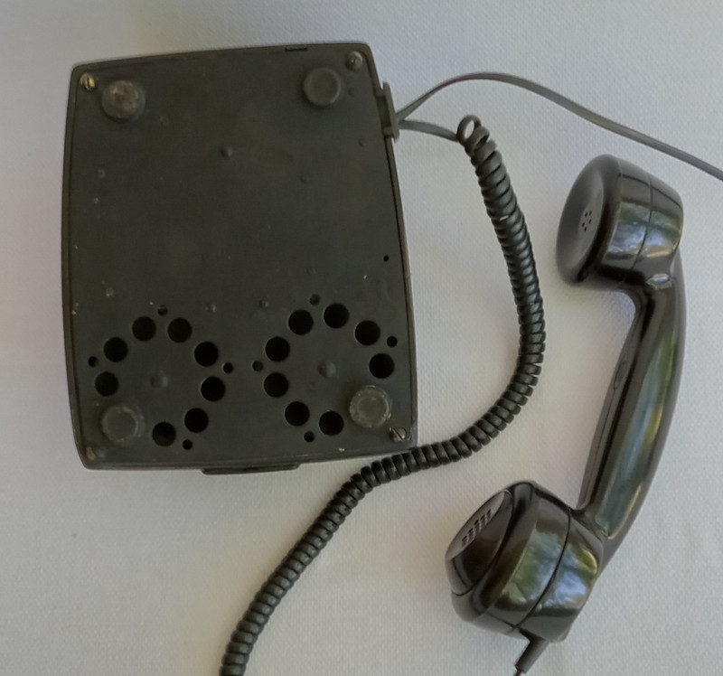 Antique United Kingdom  bakelite  telephone  