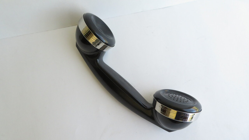 Complete F1 handset with chrome plated brass bands 