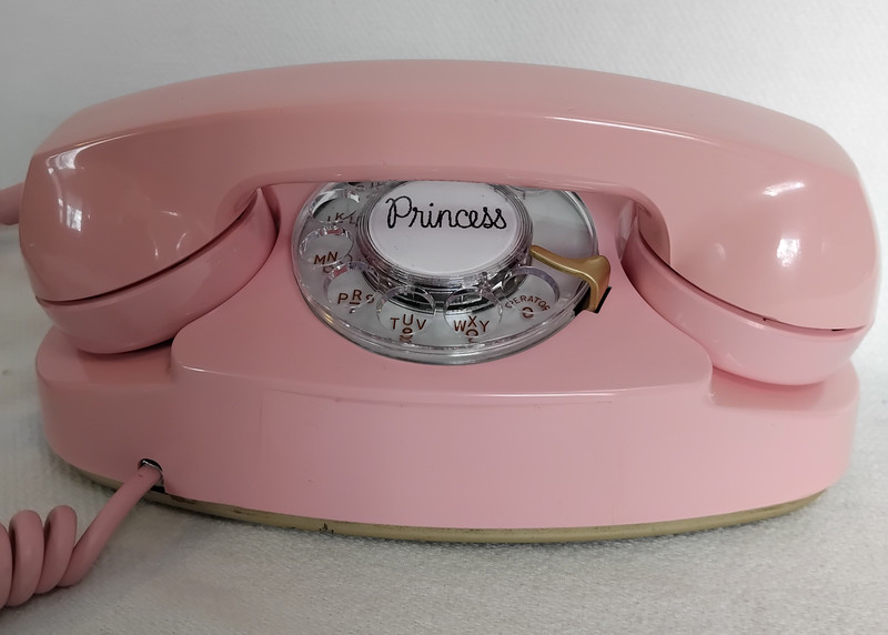 Pink Princess rotary dial  telephone 701B 