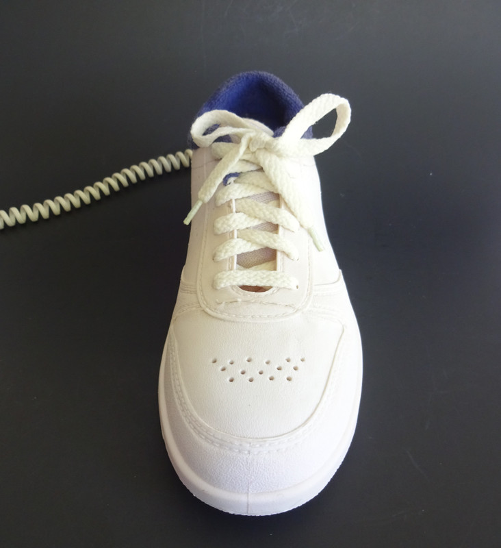 The Sports Illustrated Tennis Shoe Telephone, works