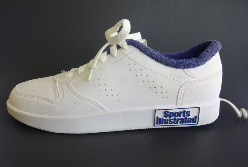 The Sports Illustrated Tennis Shoe Telephone, works