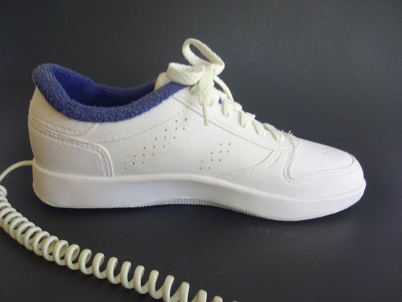 The Sports Illustrated Tennis Shoe Telephone, works