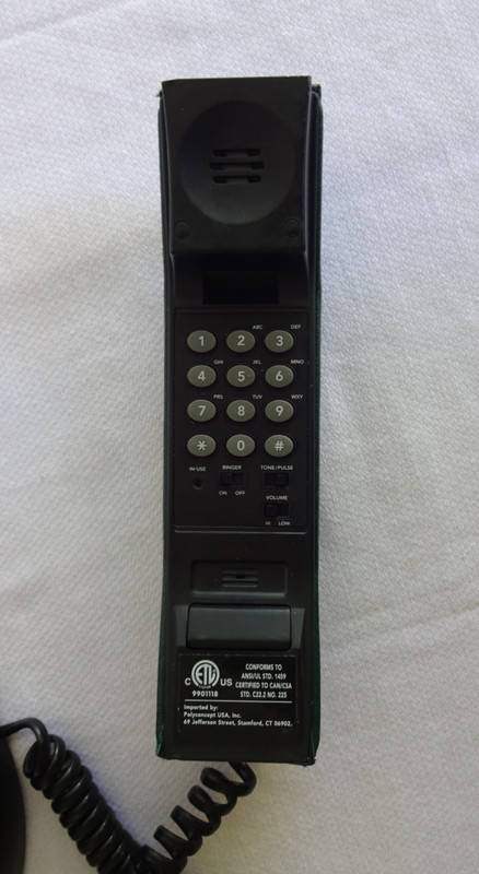 The Golf Club Bag Novelty Telephone, works