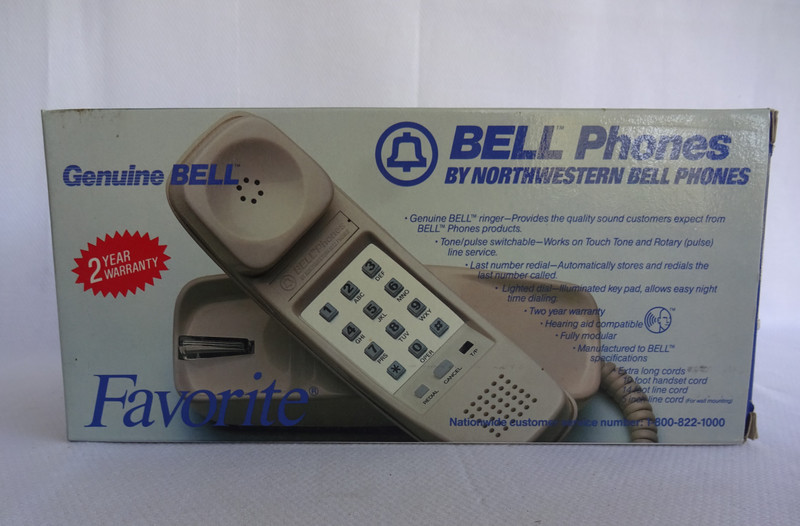  Colonial Blue  Western Electric Trimline desk Touch tone phone